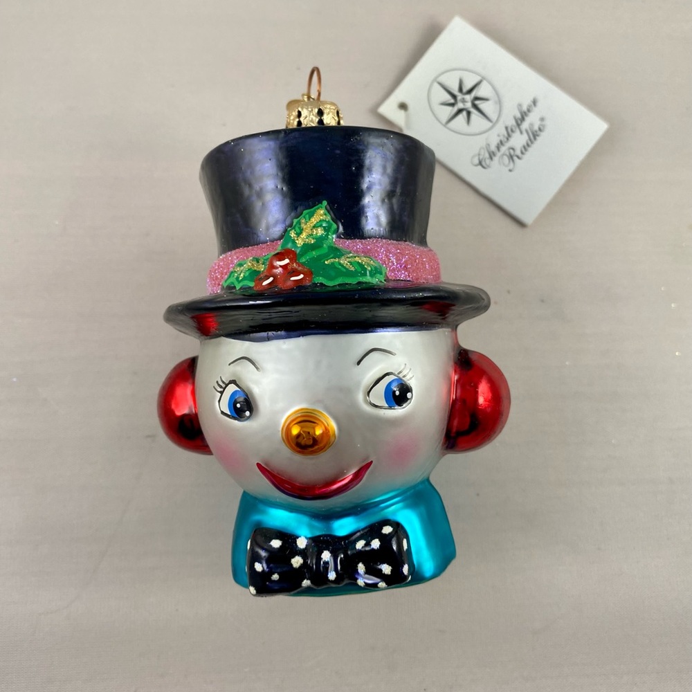 Radko WINTER NOGGINS ornament